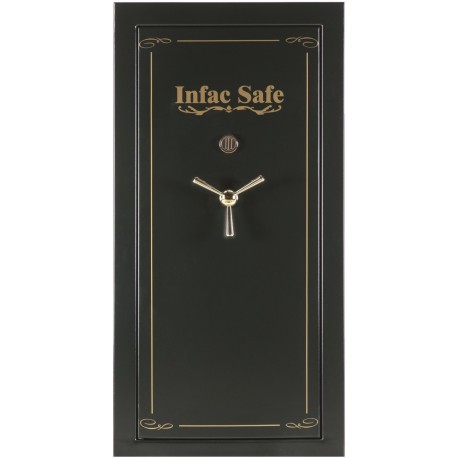 Armoire forte anti-feu Infac Big Safe Vert / 12 - 24 armes
