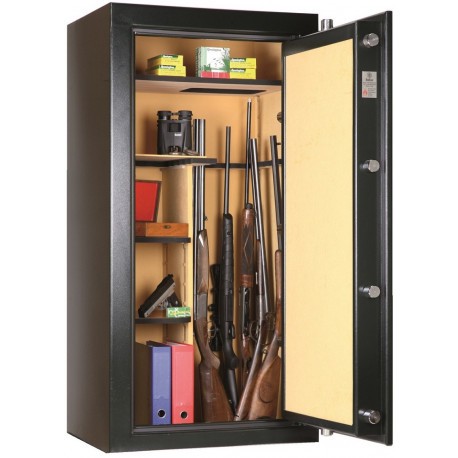 Armoire forte anti-feu Infac Big Safe Noir / 12 - 24 armes