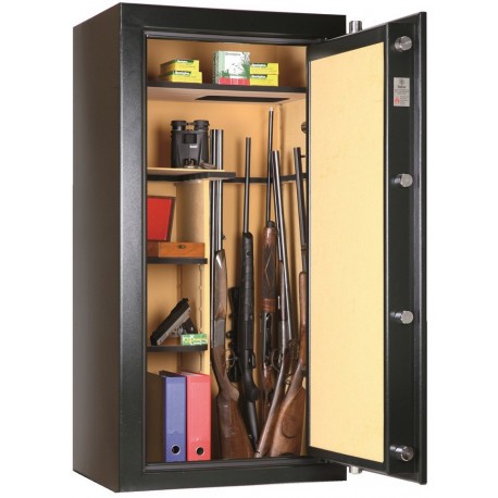 Armoire forte Elite Gaper 12 armes + coffre - Coffres forts et armoires  pour armes longues (10764914)