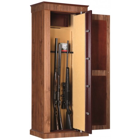 Armoire forte Infac Wood Cover Noyer / 8 armes