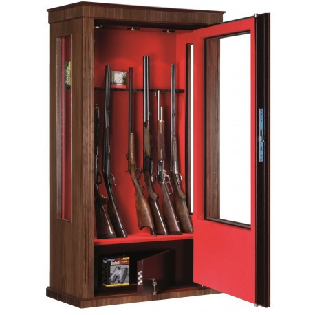 Armoire forte vitrine Infac Chêne  / 12 - 16 armes