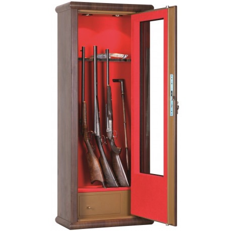 Armoire forte vitrine Infac Wood Look / 6 - 11 armes