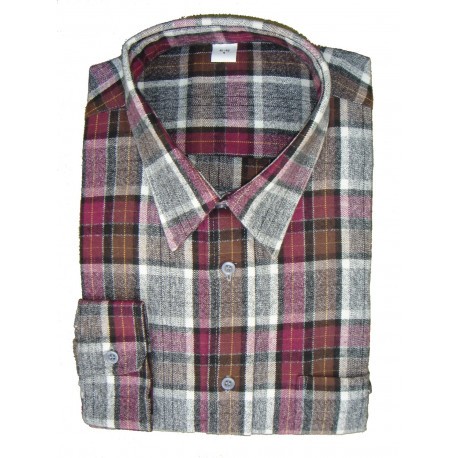 Chemise de chasse Québec / Bordeaux