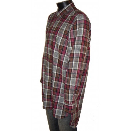 Chemise de chasse Daddy / Bordeaux