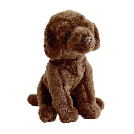 Peluche chiot Labrador 25 cm