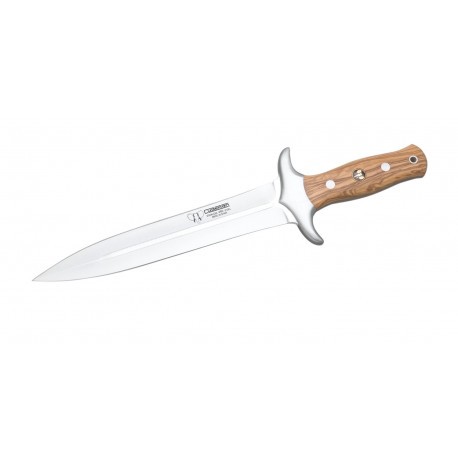 Couteau de chasse manche olivier Cudeman 23 cm