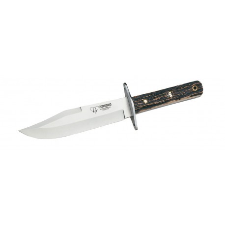 Couteau de chasse manche bois de cerf Cudeman 20 cm
