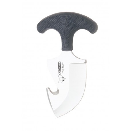 Couteau de chasse à dépouiller paume manche plastique Cudeman 8 cm