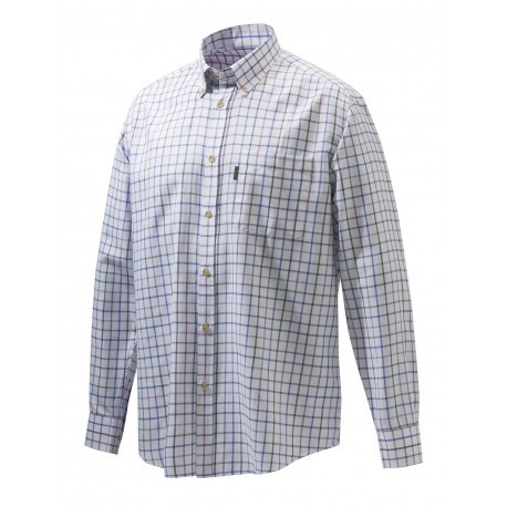 Chemise de chasse Beretta Classic - Blanc & Violet