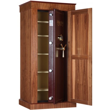 Armoire anti-feu Infac Wood Cover Safe M60 Noyer / 13-18 armes