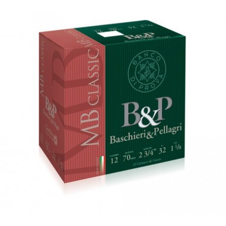Cartouche B & P MB Classic / Cal. 12 - 32 g N°9