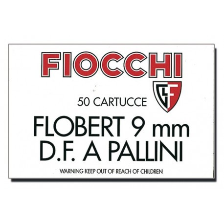 Cartouches 9 mm Flobert Fiocchi Double charge