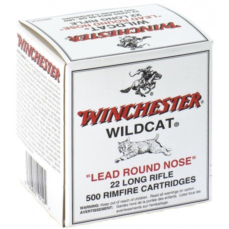 Cartouches 22 LR Winchester Wild Cat