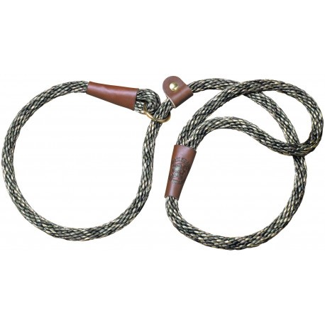 Laisse-lasso courte en tresse