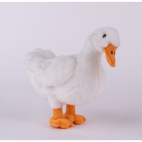 Peluche Oie Blanche 33 cm
