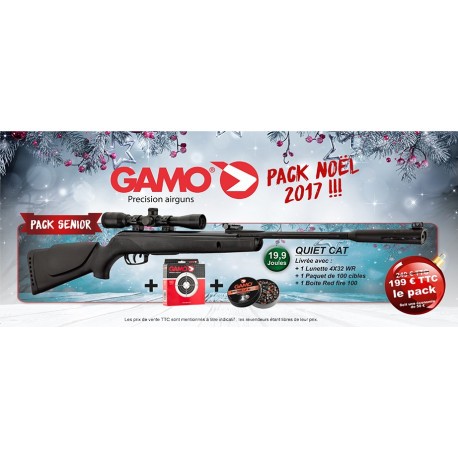 Pack Noël 2017 Gamo Senior - 4,5 mm