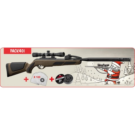 Pack Noël Gamo Swarm Maximm 10 coups - Cal. 4,5 mm