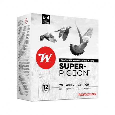 Pack 100 cart. Winchester Super-Pigeon / Cal. 12 - 36 g