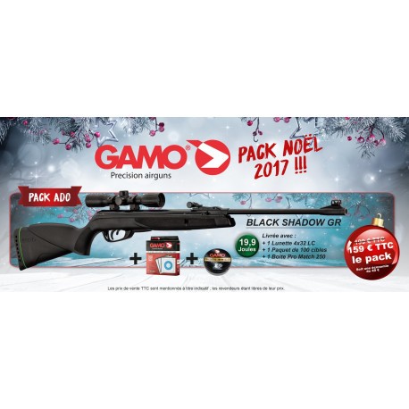 Pack Noël 2017 Gamo Ado - 4,5 mm