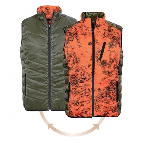 Gilet chasse outlet reversible