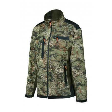 Blouson ProHunt Softshell Snake - Ghost Camo Snake Forest