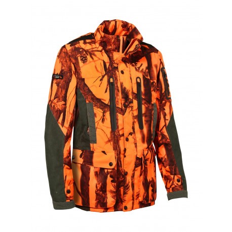 Veste de chasse ProHunt Sika GhostCamo Black & Blaze