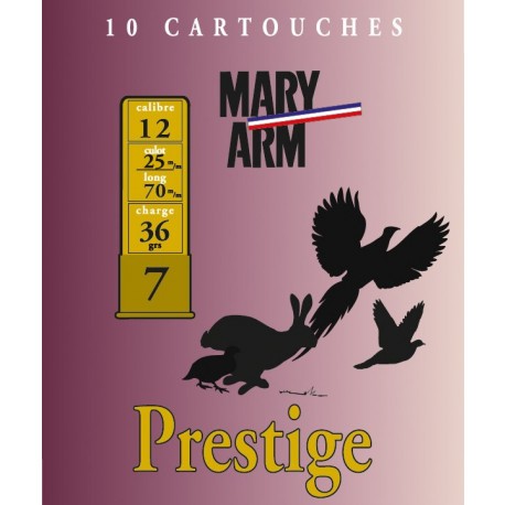 Cartouche Mary Arm Prestige 12 / Cal. 12 - 36 g