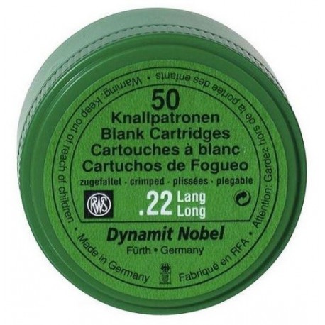 Cartouches 22 LR RWS Blanc