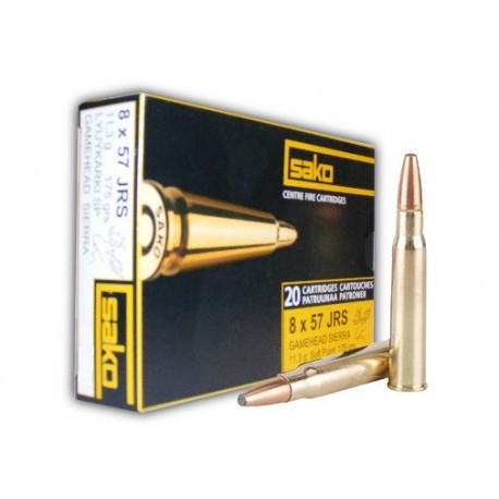Cartouche Sako / cal. 8x57 JRS - Gamehead 11,3 g