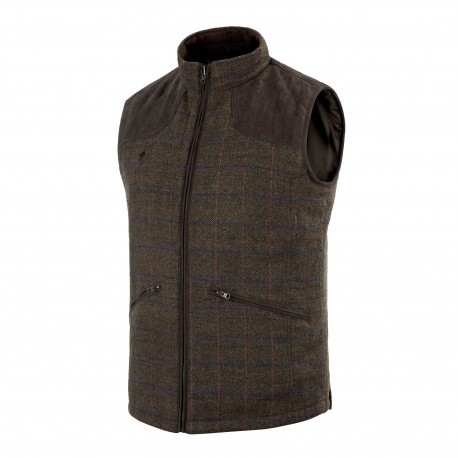 Gilet tweed ouatiné Stagunt Country Classic Game - Taille 3XL