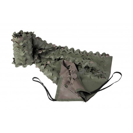 Filet de camouflage Stepland réversible Kaki / Marron - 1,50 x 3 m