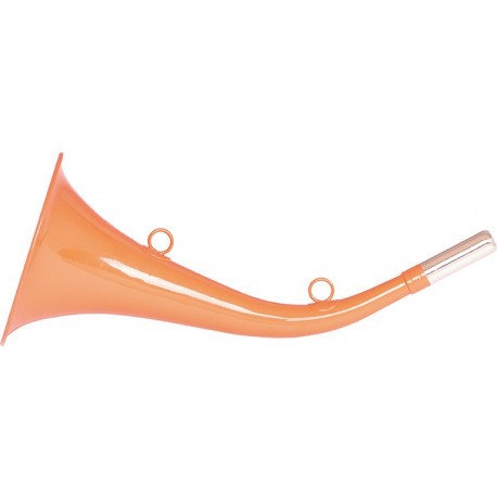 Corne de chasse ronde 30 cm Stepland orange