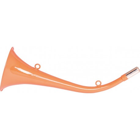 Corne de chasse ronde 50 cm Stepland orange