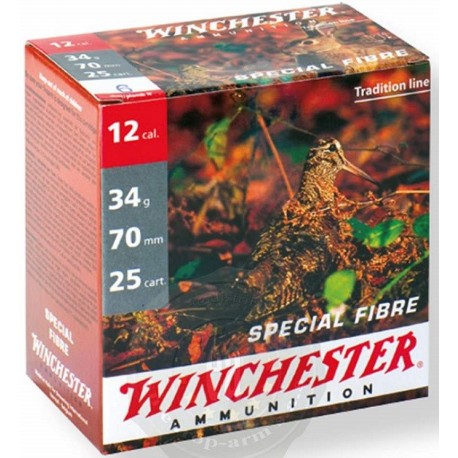 Cartouche Winchester Spécial Fibre / Cal. 12 - 36 g 
