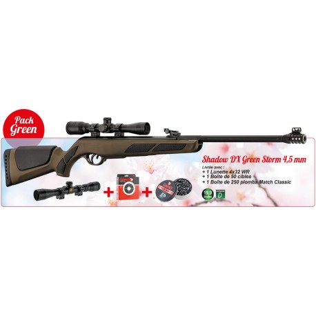 Pack cerise Gamo Green - Cal. 4,5 mm