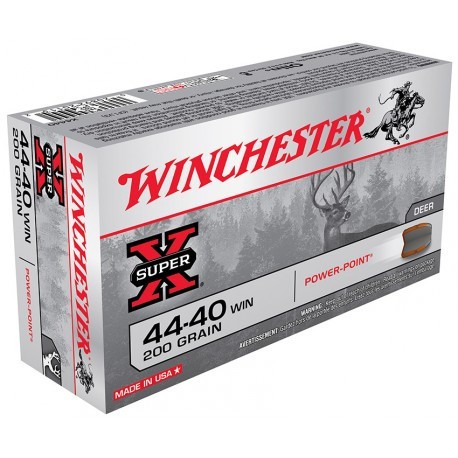 Cartouche Winchester / cal. 44-40 Win. - Power Point 13 g / 200 gr