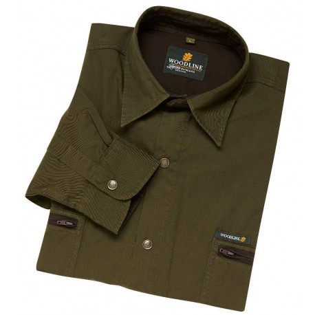 Chemise de chasse Woodline Congo "Elastic"