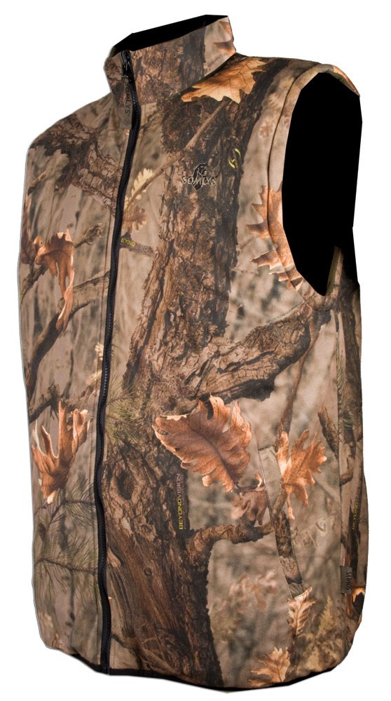 Gilet de chasse matelassé réversible camo Somlys 272 Gilets Outdoor
