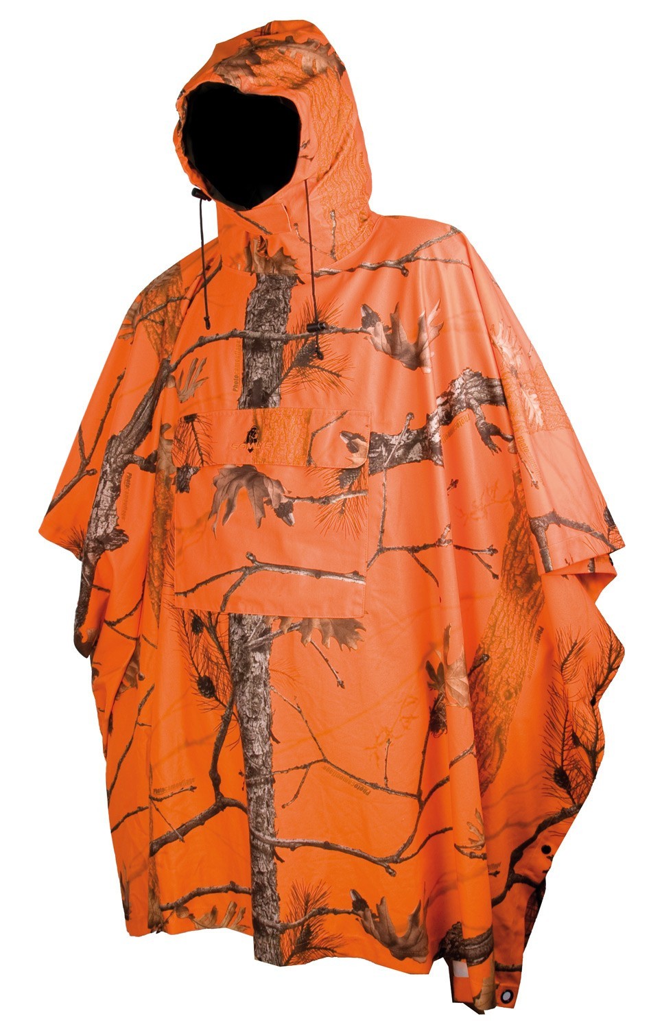 Poncho de pluie Somlys camo Fire 841 Equipement de battue Made in