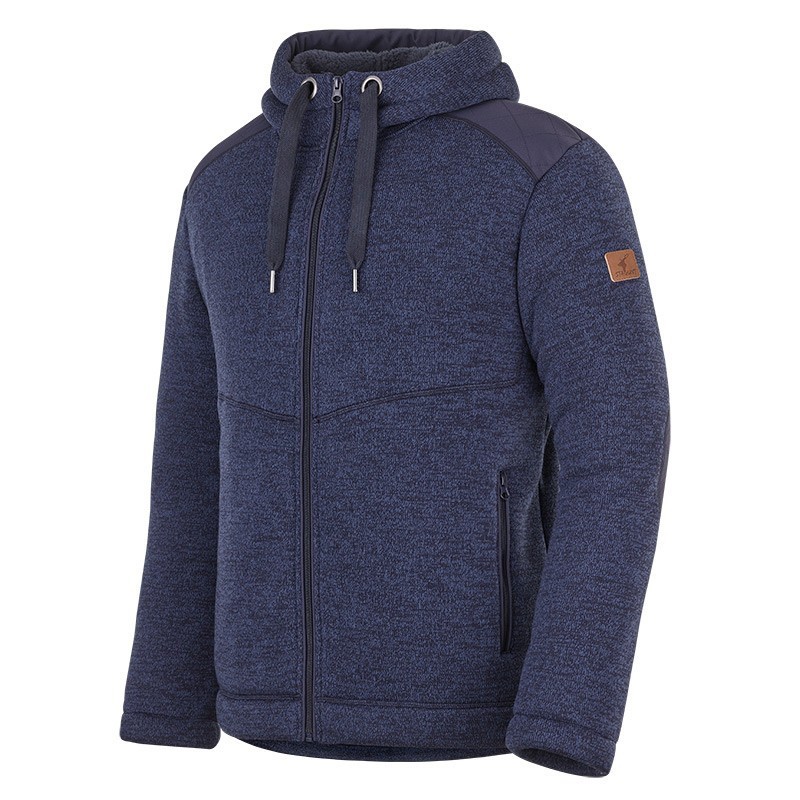 Sweat de chasse Stagunt Calmel Blue Indigo - Pulls de ...
