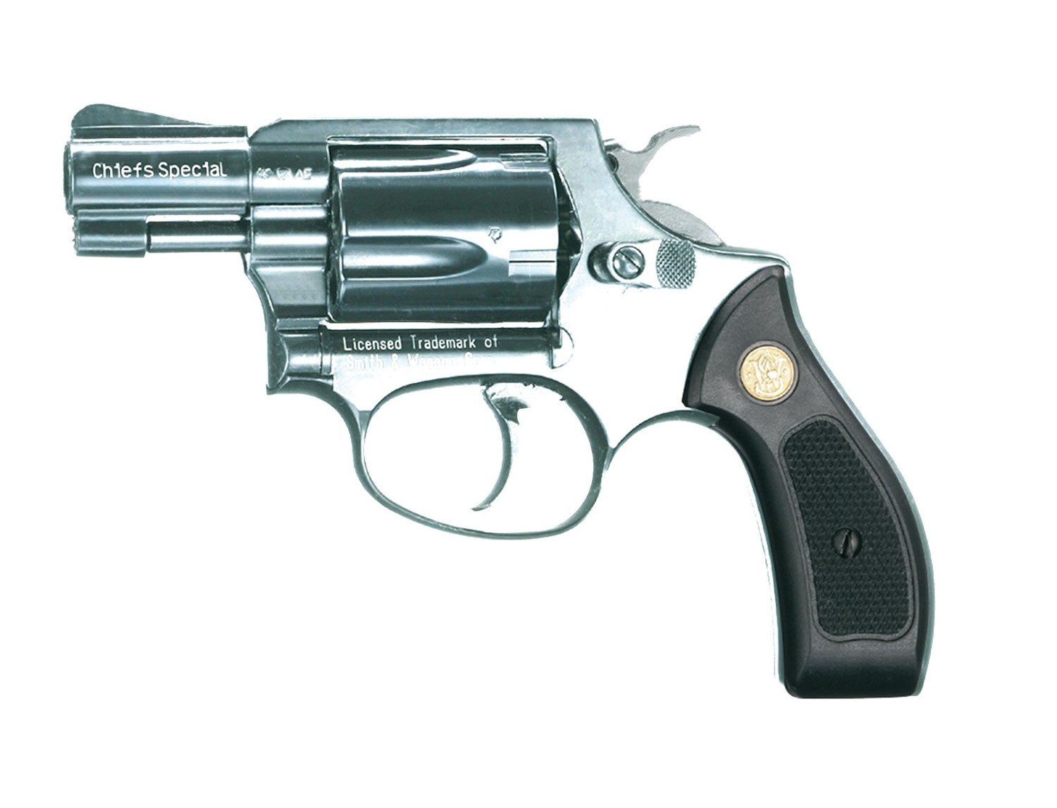 Revolver d'alarme Arminius Chiefs Spécial nickelé - Armes à blanc et à