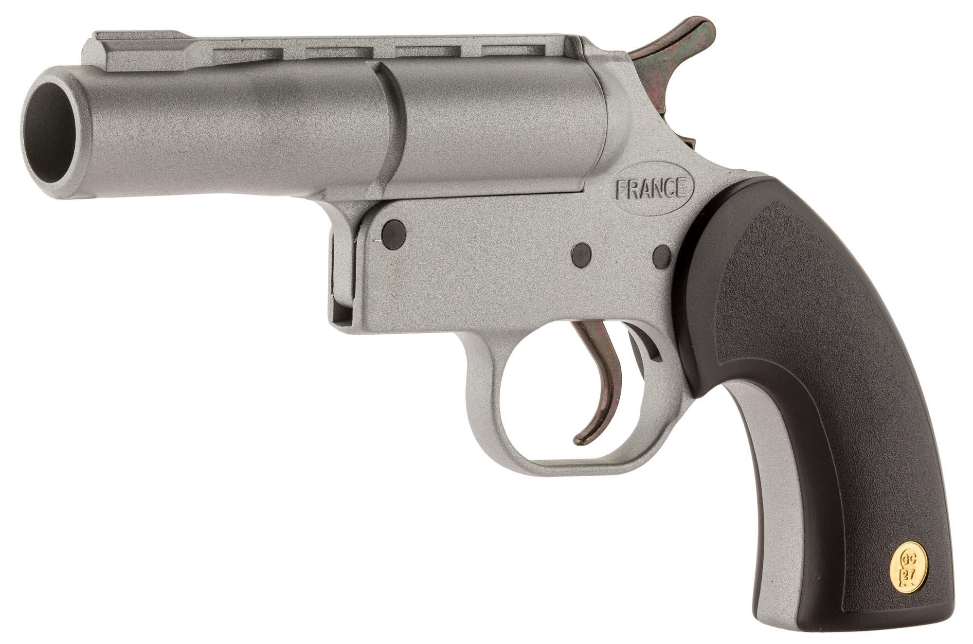 Pistolet de défense SAPL GC27 Argent Armes à munitions caoutchouc — free download