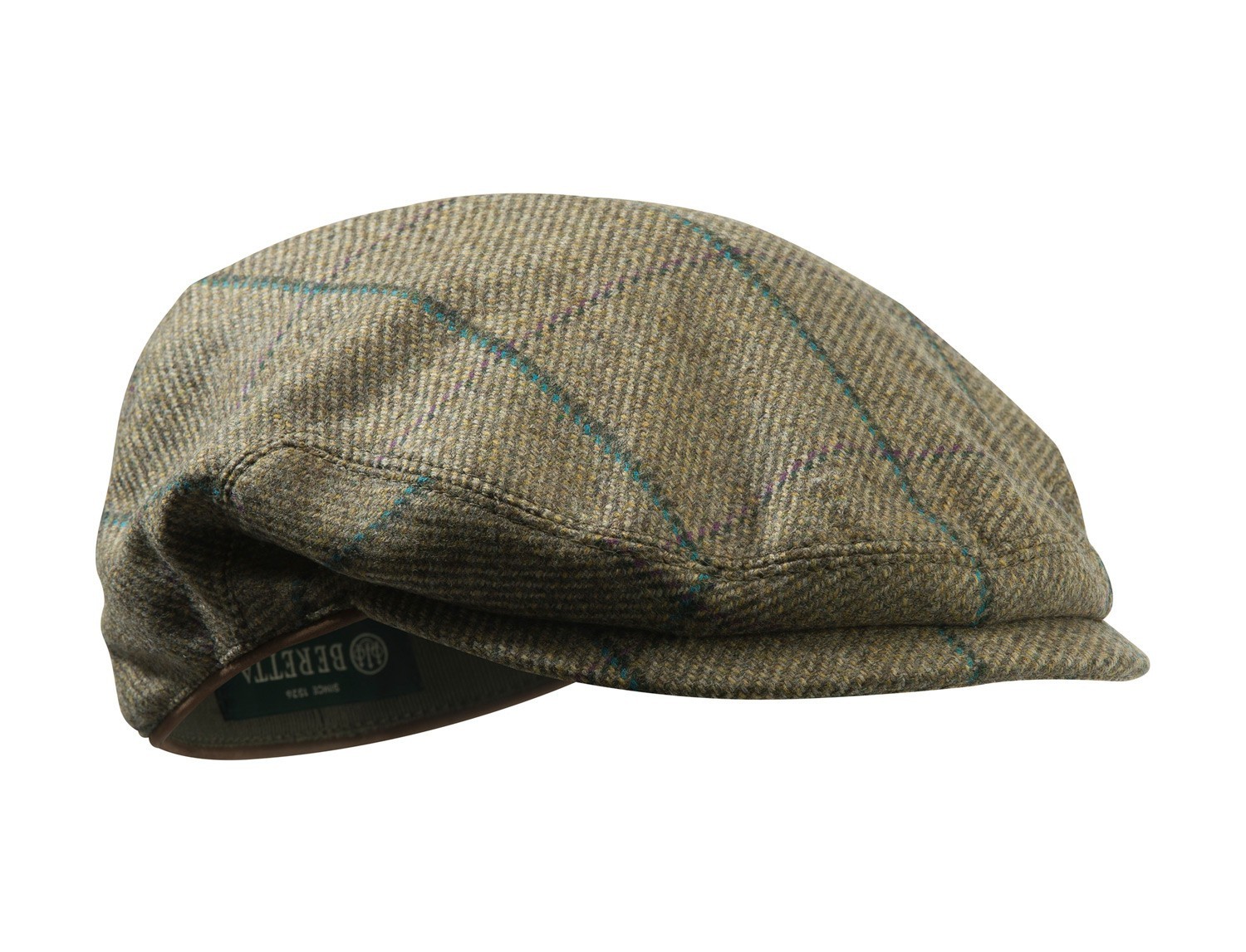 Casquette Plate Derby Tweed Walker & Hawkes Cambridge - Chasse Et Campagne