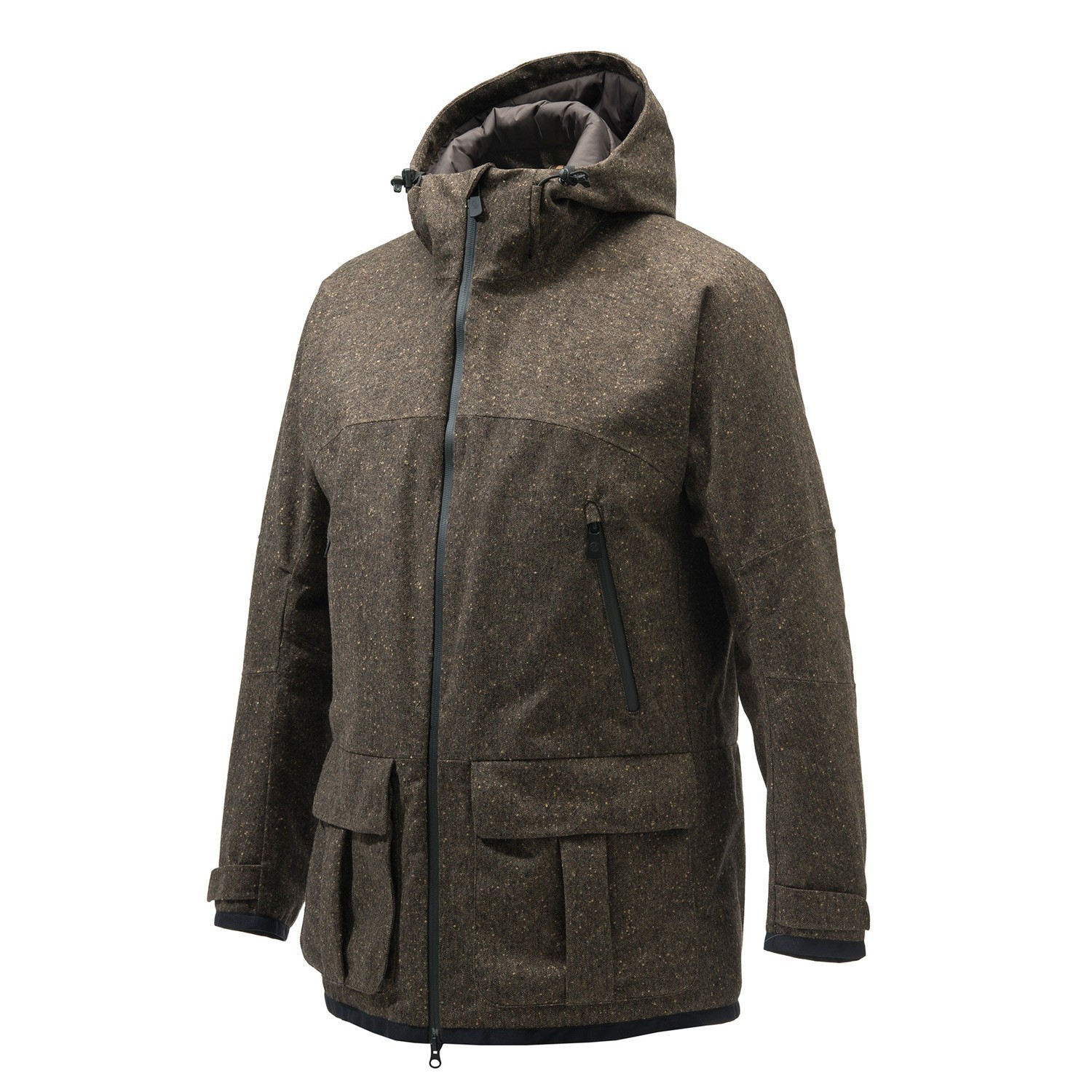 Veste De Chasse Bronte Homme XL - Vert Tweed Laine - Fabriquée UK