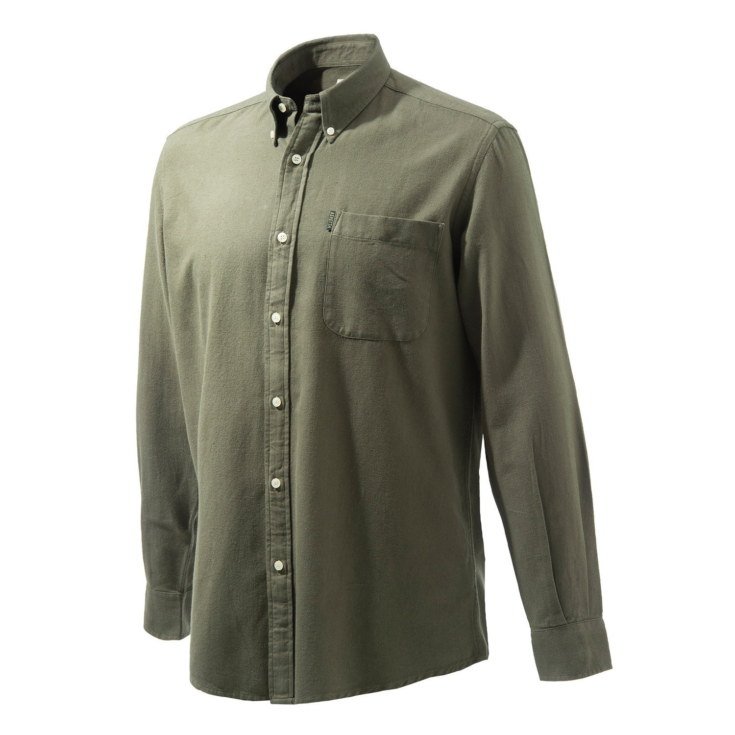 Chemise militaire Panmax pour homme grandes tailles avec patch manches jaune