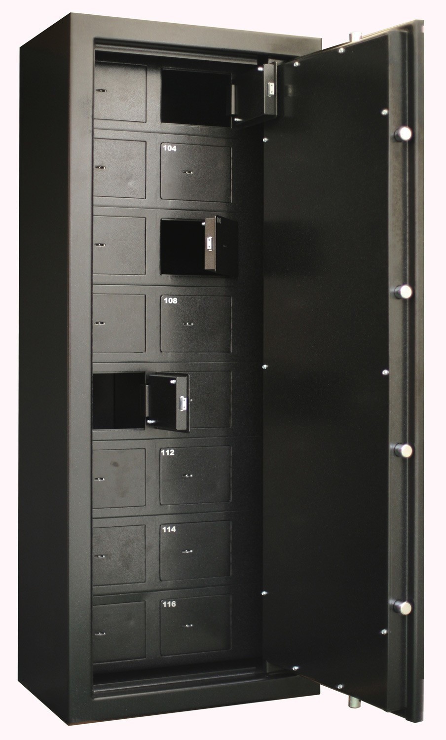 Armoire à Armes De Poing Dissimulée – Drapeau TX, Serrure RFID, Finition érable