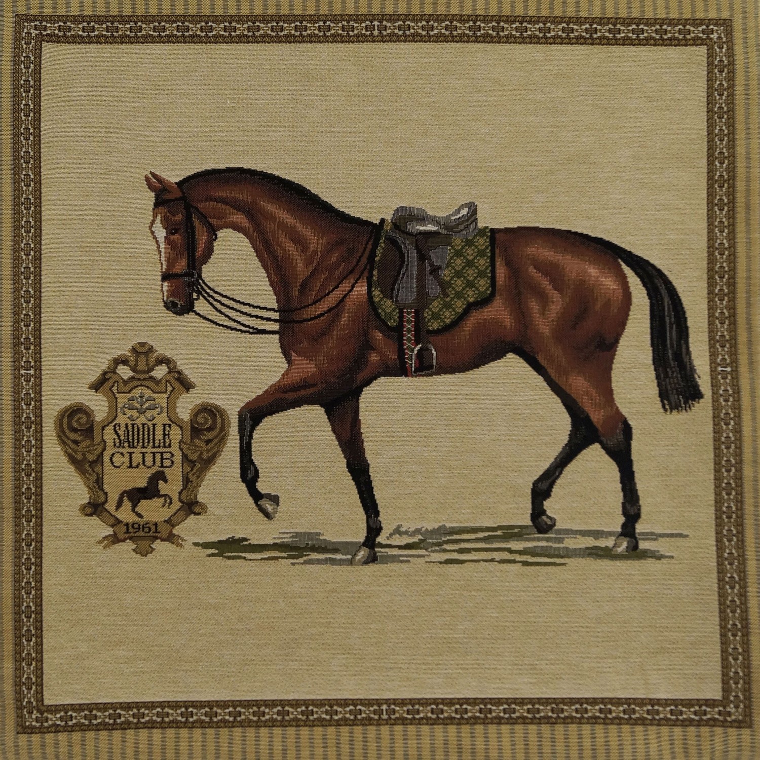 Coussin De Selle Contact étroit – Boîte Diamantée – équitation Cheval – Neuf