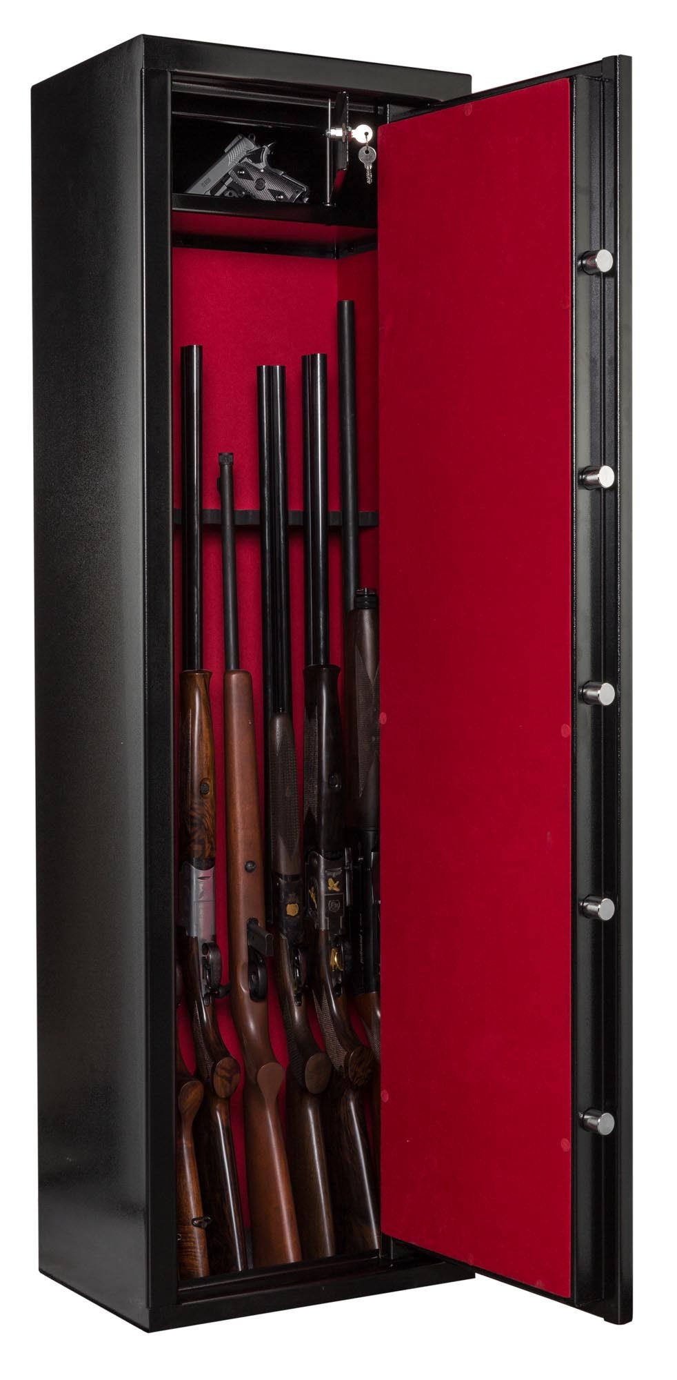 Armoire Infac Exécutive 18 Armes + Lunettes + Coffre Intérieur + Etagères Amovibles