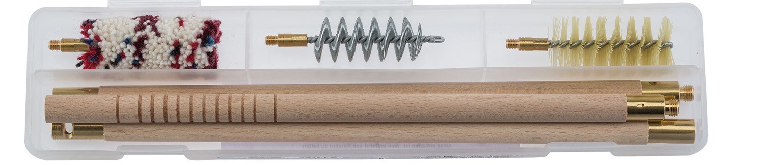 Kit de nettoyage pour fusil de chasse J/R Bisley PA PS2, présentation – Country Ways Kit de nettoyage pour fusil de chasse J/R Bisley PA PS2, présentation – Country Ways