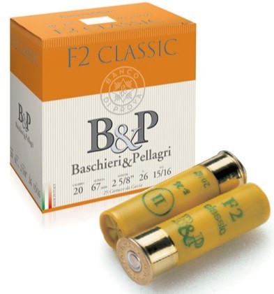 Cartouche B & P F2 Classic / Cal. 20 - 26 g - Plomb bourre ...